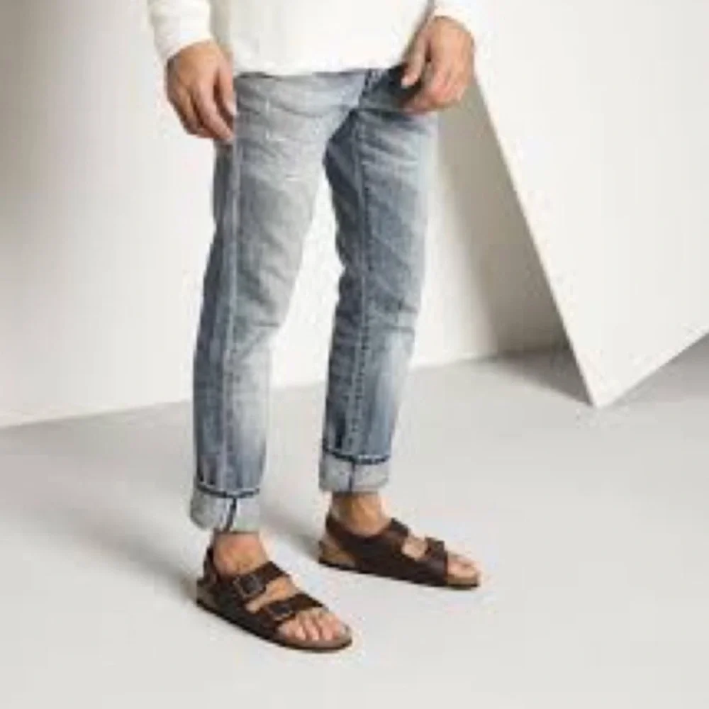 Birkenstock / Milano Brown Sandals sz 10 - Picture 7 of 7